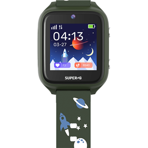 Super-G Active Pro, 4G, зеленый - Детские смарт-часы
