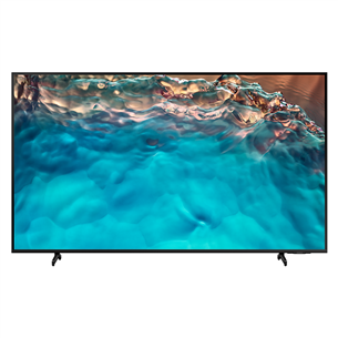 Samsung Crystal BU8072, 65'', 4K UHD, LED LCD, боковые ножки, черный - Телевизор