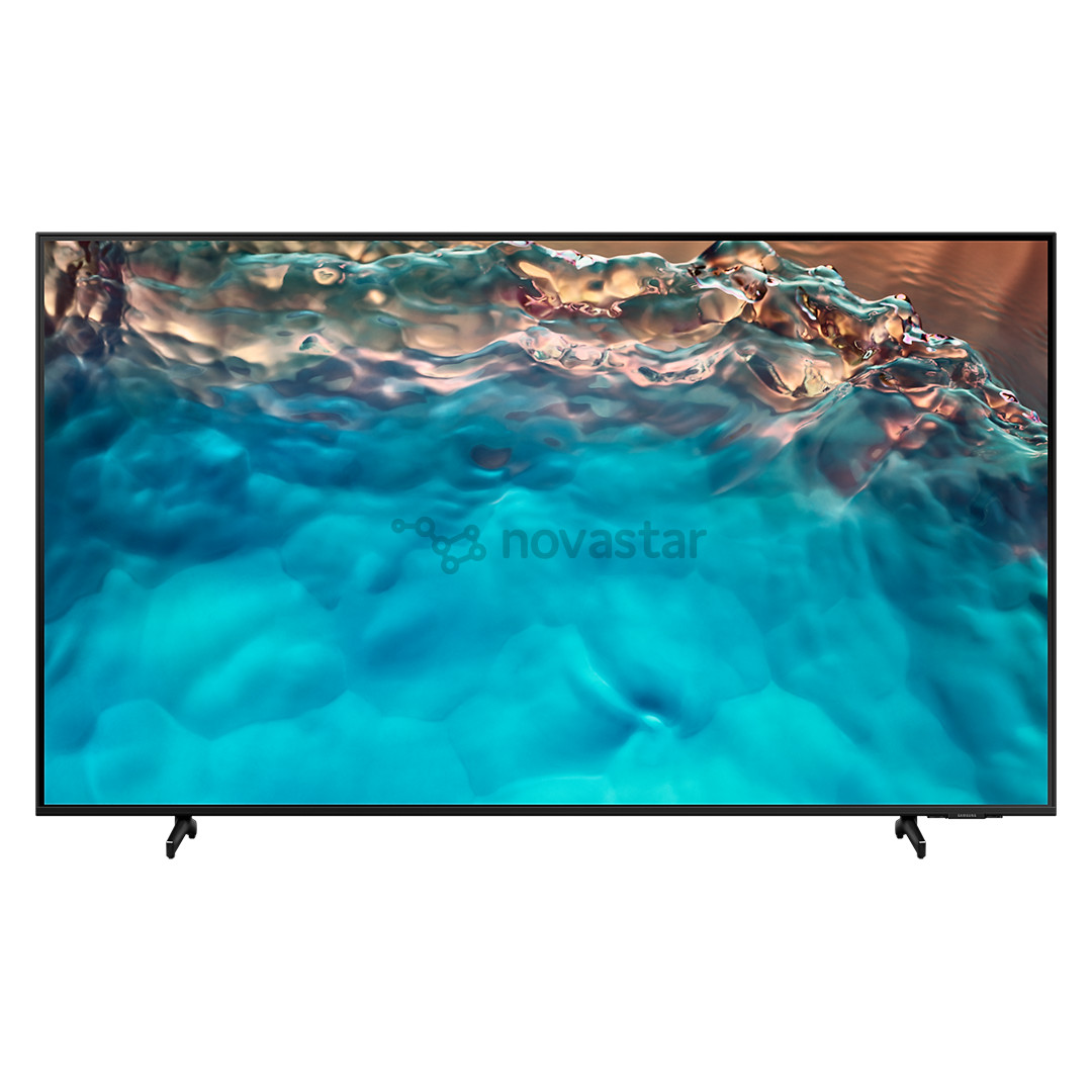 Samsung Crystal BU8072, 65'', 4K UHD, LED LCD, feet stand, black - TV