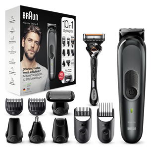 Brazdos kirpimo mašinėlė Braun 10-in-one MGK7321 MGK7321
