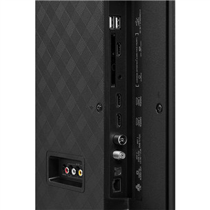 Hisense A6BG, 55'', 4K UHD, LED LCD, feet stand, black - TV