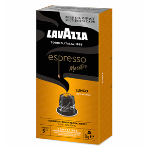 Kavos kapsulės Lavazza Espresso Lungo, 10 vnt.