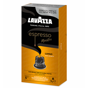 Kavos kapsulės Lavazza Espresso Lungo, 10 vnt. 8000070053571