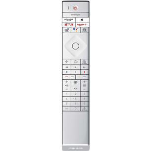 Philips PML9507, 55'', Ultra HD, MiniLED, feet stand, gray - TV