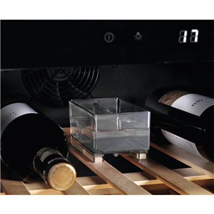 AEG 5000 Series, capacity: 52 bottles, height 82 cm, black - Built-in Wine Cooler