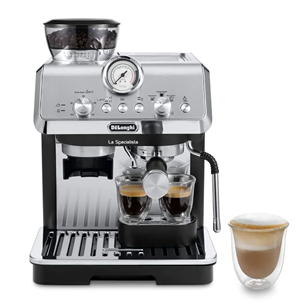 DeLonghi La Specialista Arte, stainless steel - Manual espresso machine