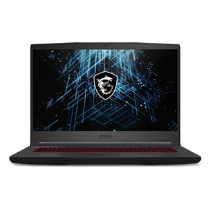 MSI GF63 Thin 11UD, 15,6'', i5, 8 ГБ, 512 ГБ, RTX3050 Max-Q, W11H, черный - Ноутбук GF63-11UC-1203NL