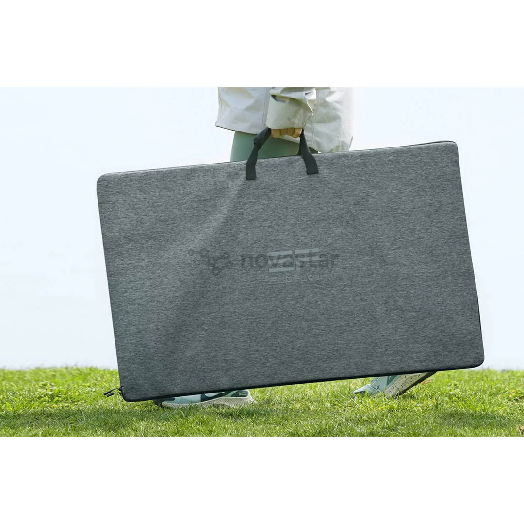 Saulės elementas maitinimo šaltiniui EcoFlow Solar Panel, 400W, black