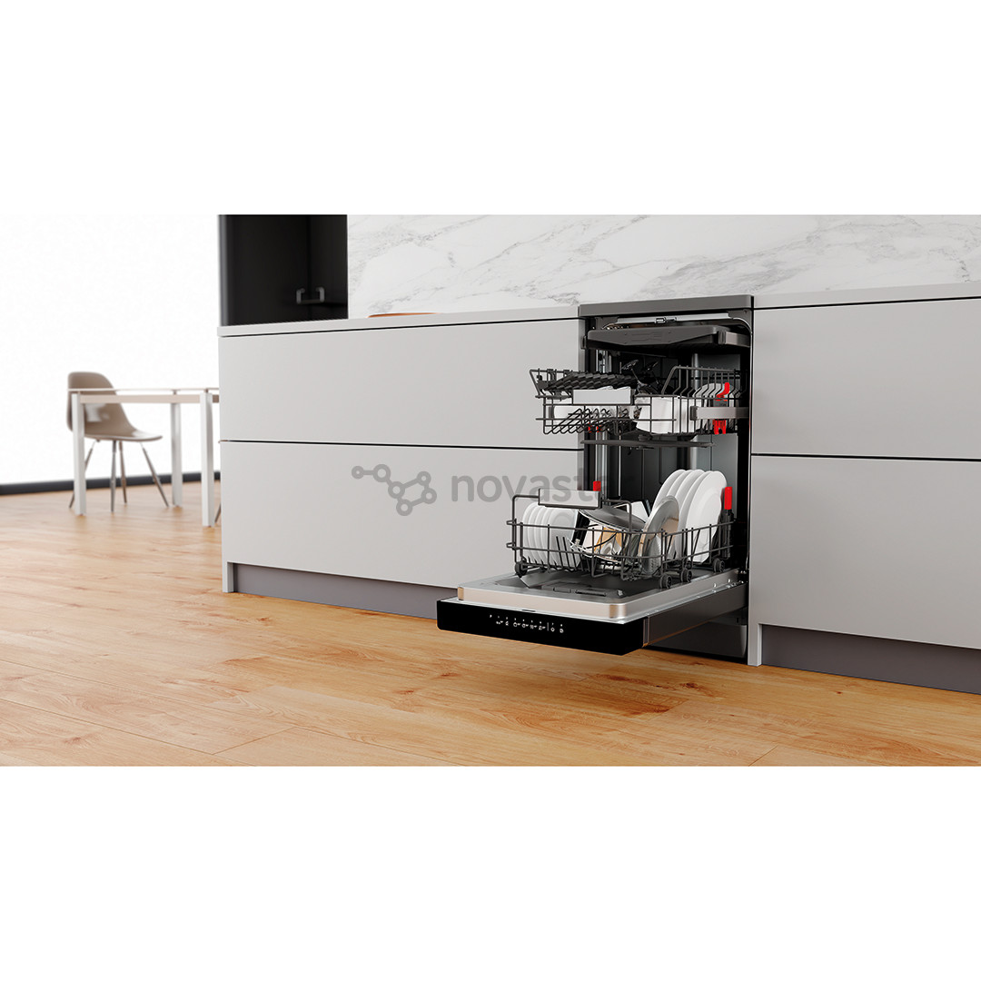 Whirlpool, 10 комплектов посуды, нерж. сталь - Отдельностоящая посудомоечная машина