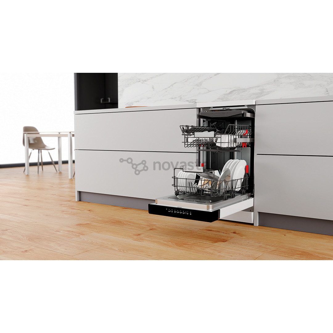 Whirlpool, 10 комплектов посуды, белый - Отдельностоящая посудомоечная машина