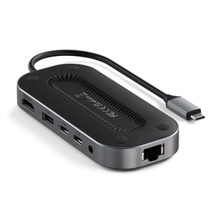 Satechi USB-4 Multiport + 2.5G Ethernet, dark gray - USB hub