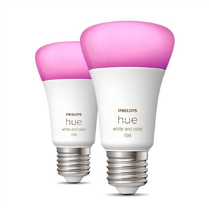 Lemputė Philips Hue White and Color Ambiance, E27, 2 vnt. 929002468802