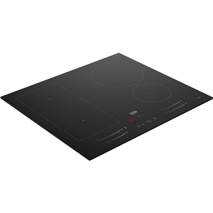 Beko, Beyond, width 59 cm, frameless, black - Built-in Induction Hob