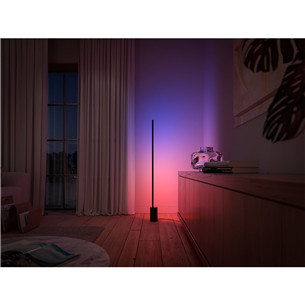 Šviestuvas Philips Hue Signe Gradient floor, Juodas