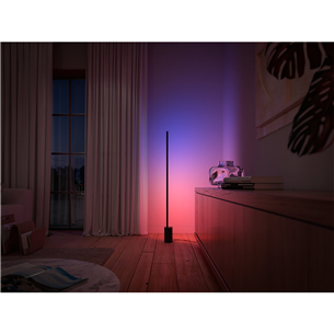 Šviestuvas Philips Hue Signe Gradient floor, Juodas