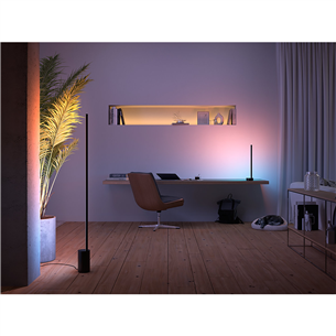 Šviestuvas Philips Hue Signe Gradient floor, Juodas