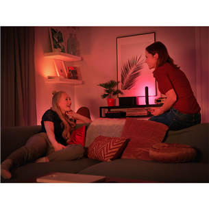 Išmanioji lempa Philips Hue Play Light Bar, White and Color Ambiance, black