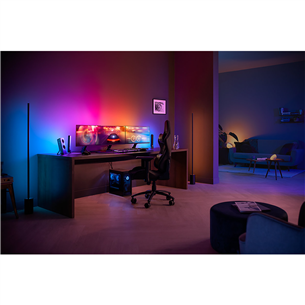 LED juosta Philips Hue Play Gradient PC Lightstrip, 3x 24''-27'', black/white