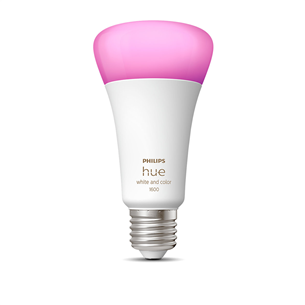 Išmanioji lemputė Philips Hue White and Color 1600, E27, white