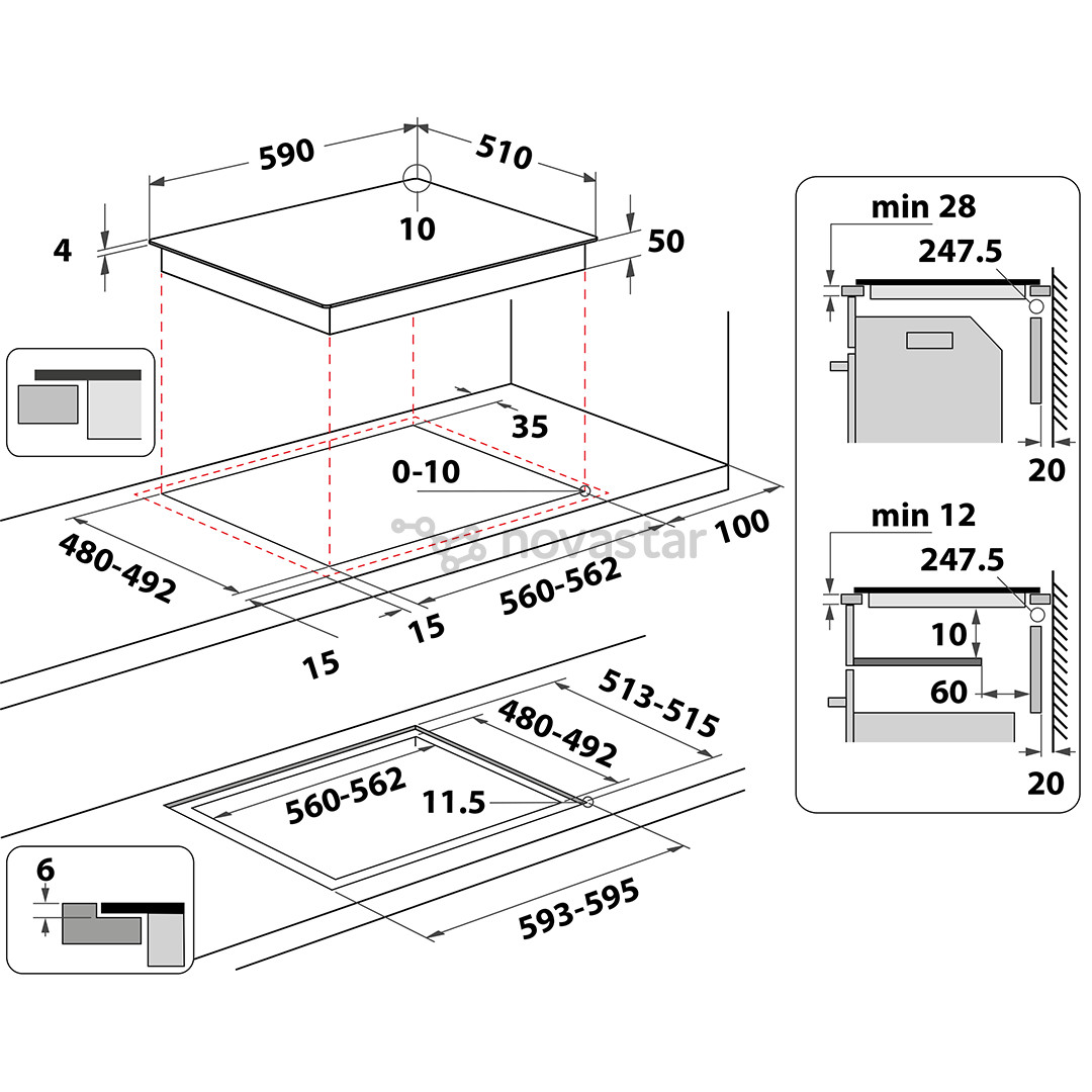 Kaitlentė Whirlpool WSQ2160NE