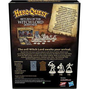 Stalo žaidimas Avalon Hill HeroQuest: Return of the Witch Lord
