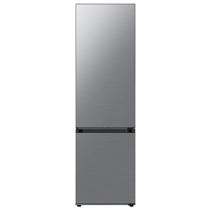 Samsung BeSpoke, height 203 cm, 387 L, silver - Refrigerator