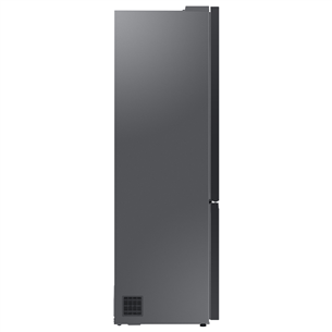 Samsung BeSpoke, 387 л, высота 203 см, серебристый - Холодильник
