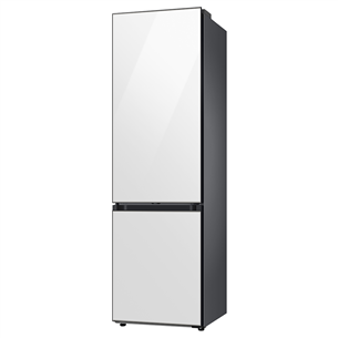 Samsung BeSpoke, 390 L, height 203 cm, white - Refrigerator