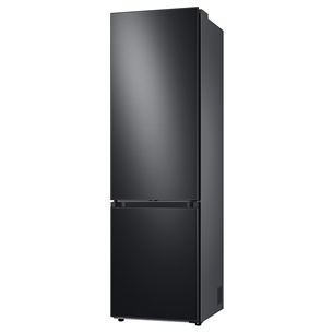 Samsung BeSpoke, height 203 cm, 387 L, black - Refrigerator