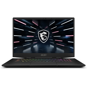 MSI Stealth GS77 12UGS, 17,3'', 240  Гц, i7, 32 GB, 2  ТБ, RTX3070Ti, W11P, черный - Ноутбук