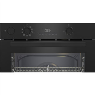 Beko, Beyond, pyrolytic cleaning, 72 L, black - Built-in Oven