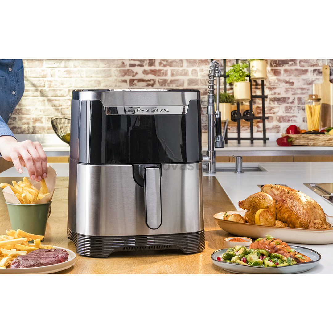 Tefal Easy Fry & Grill XXL, 1830 W, nerūdijančio plieno - Karšto oro gruzdintuvė