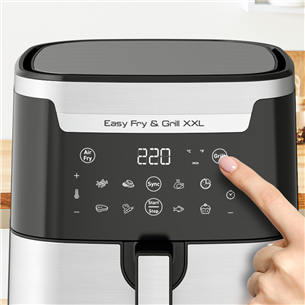 Tefal Easy Fry & Grill XXL, 1830 Вт, нерж. сталь - Аэрогриль