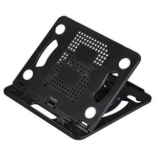 Nešiojamo kompiuterio stovas Hama Rotation Notebook Stand, 360° pasukamas, juodas 00053045