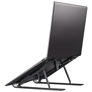 Nešiojamo kompiuterio stovas Hama Light Notebook Stand, sulankstomas, juodas