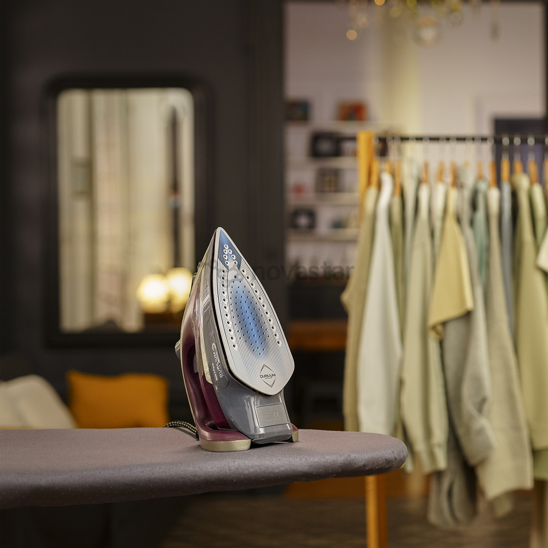 Garų lygintuvas Tefal FV6870E0 Smart Protect Plus, 2800 W, violetinis/pilkas