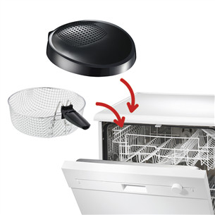 Tefal MaxiFry, 1900 Вт, черный - Фритюрница