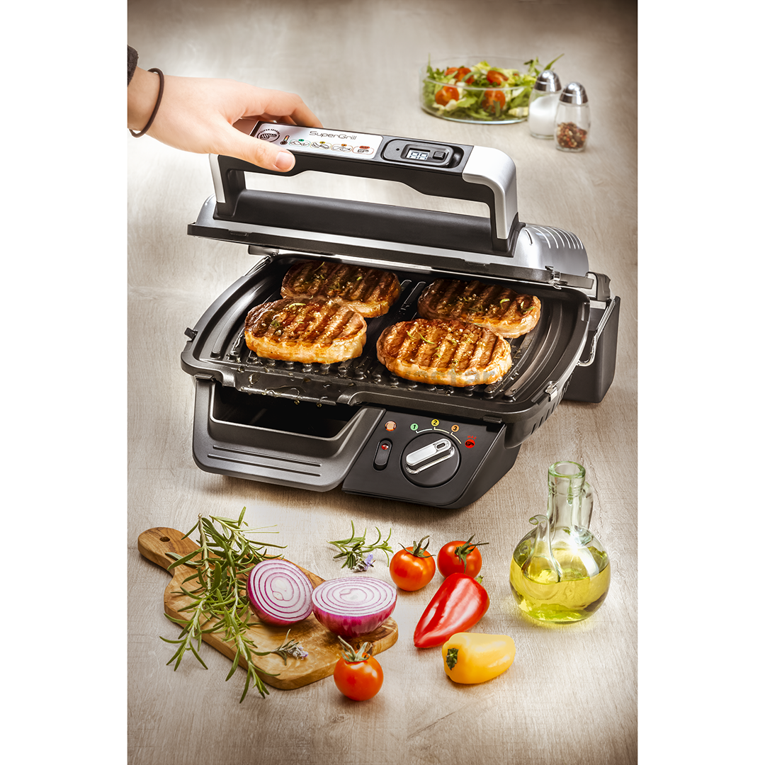 Tefal Supergrill, 2000 W, inox - Grill