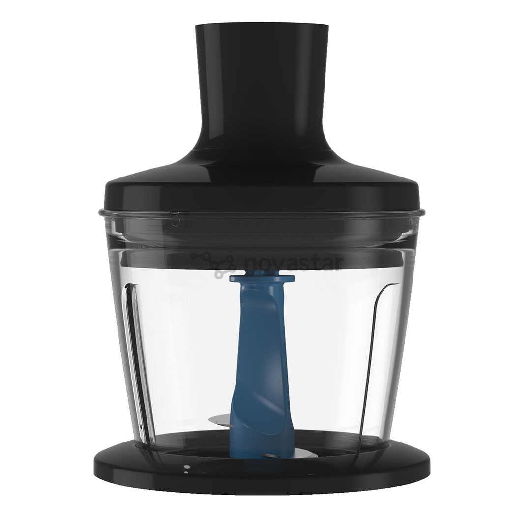 Tefal QuickChef, 1000 Вт, серебристый/серый - Погружной блендер