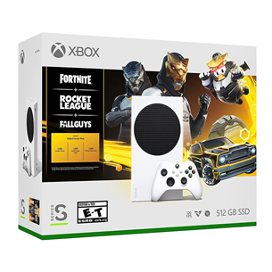 Žaidimų konsolė Microsoft Xbox Series S All-Digital, Guilded Hunter Bundle, 512GB 196388102730