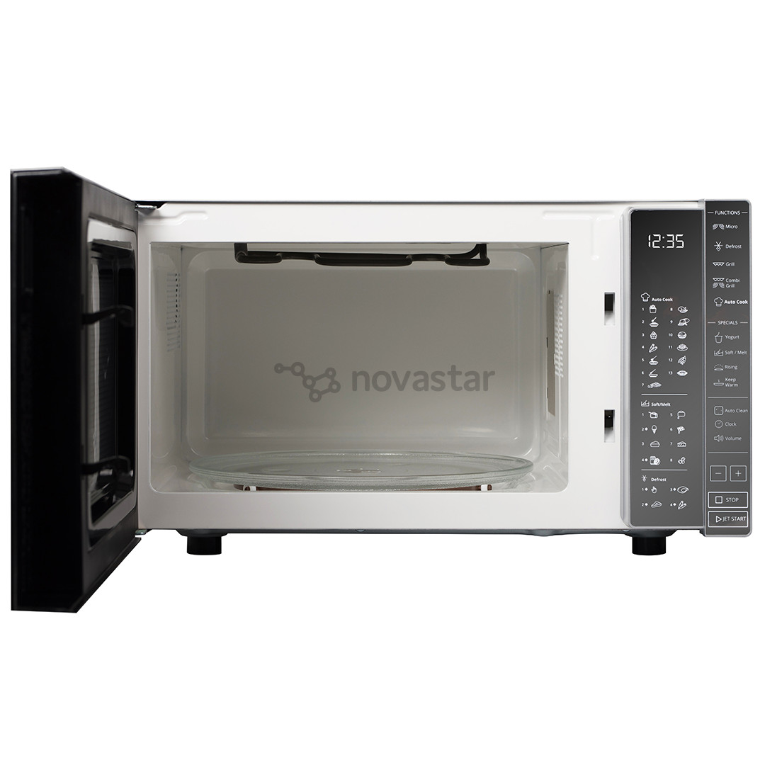 Whirlpool, 30 L, 900 W, silver - Microwave Oven with Grill