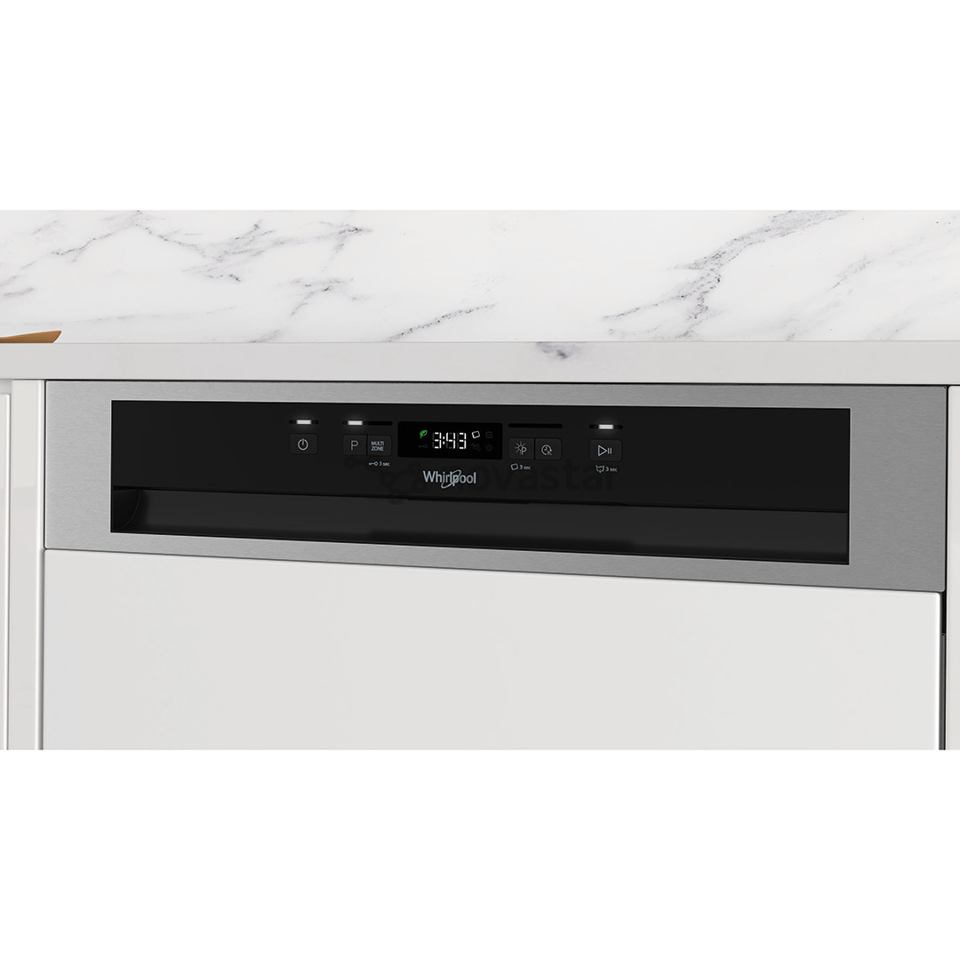 Whirlpool, 14 komplektų talpa - Įmontuojama indaplovė