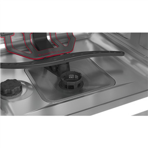 Whirlpool, 14 komplektų talpa - Įmontuojama indaplovė