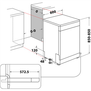 Indaplovė Whirlpool OWFC3C26