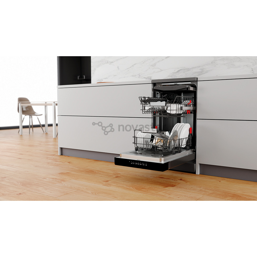 Whirlpool, 10 комплектов посуды, нерж. сталь - Отдельностоящая посудомоечная машина