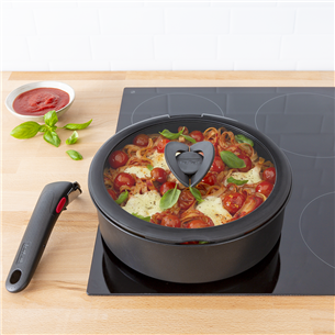 Tefal Ingenio, 16/18/20 cm - Glass lids