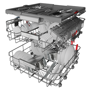 Indaplovė Whirlpool WFO3P31PLX