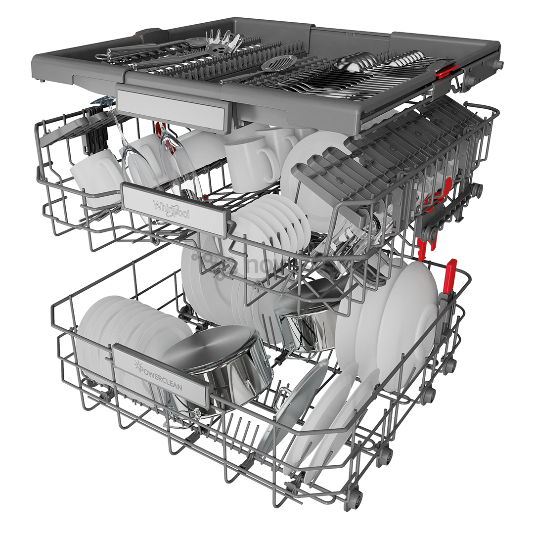 Indaplovė Whirlpool WFO3P31PLX