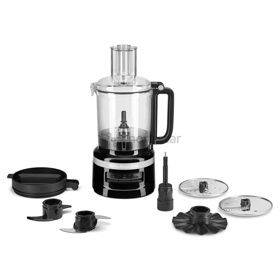 KitchenAid, 2,1 л, черный - Кухонный комбайн