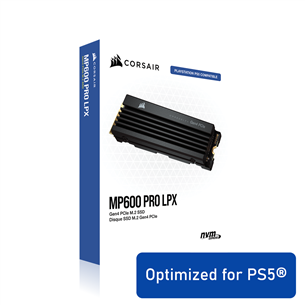 Corsair MP600 PRO LPX 1 TB for PS5, black - SSD
